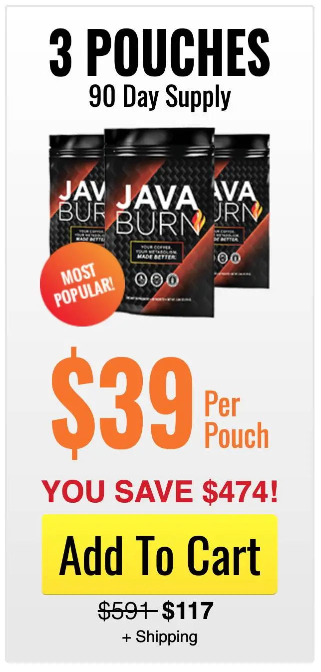 Order Java Burn 3 pouches